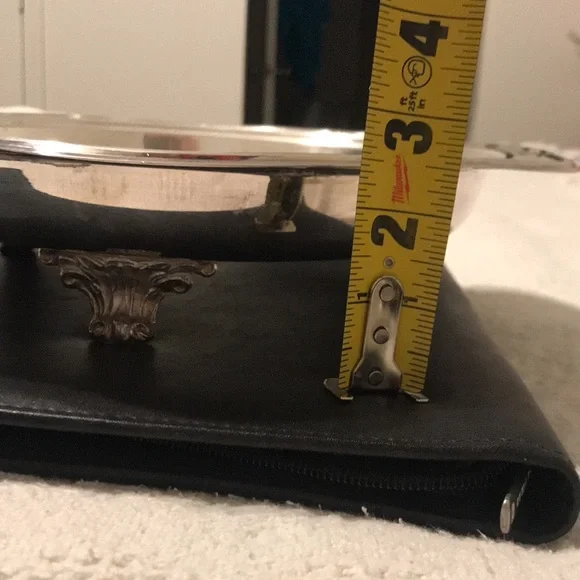 Silver serving dish - Picture 9 of 9